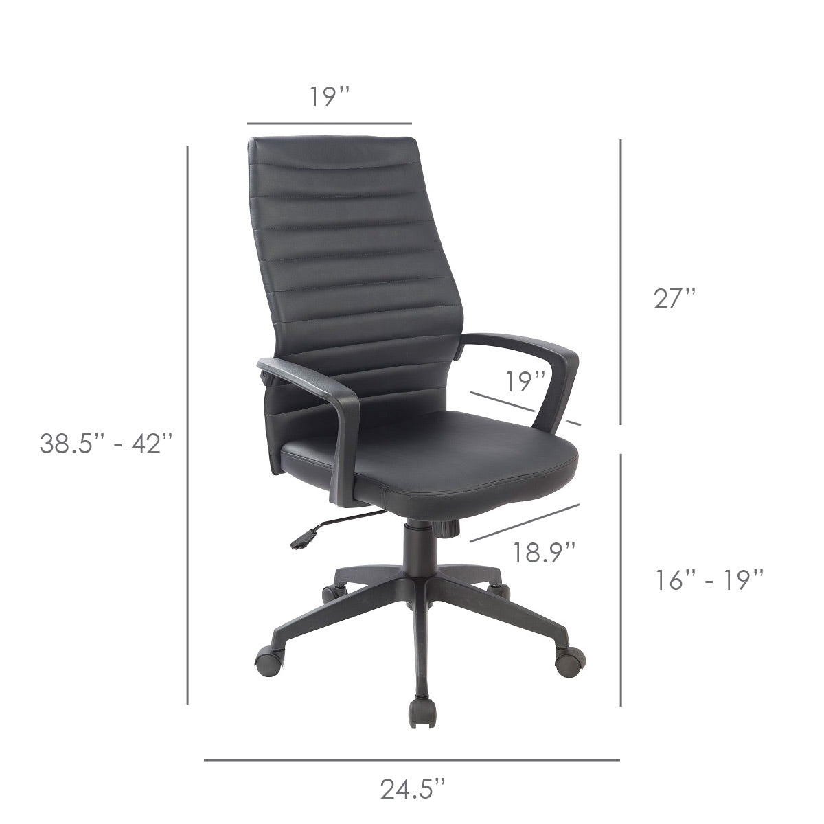 Arte Leather High Back Executive Chair