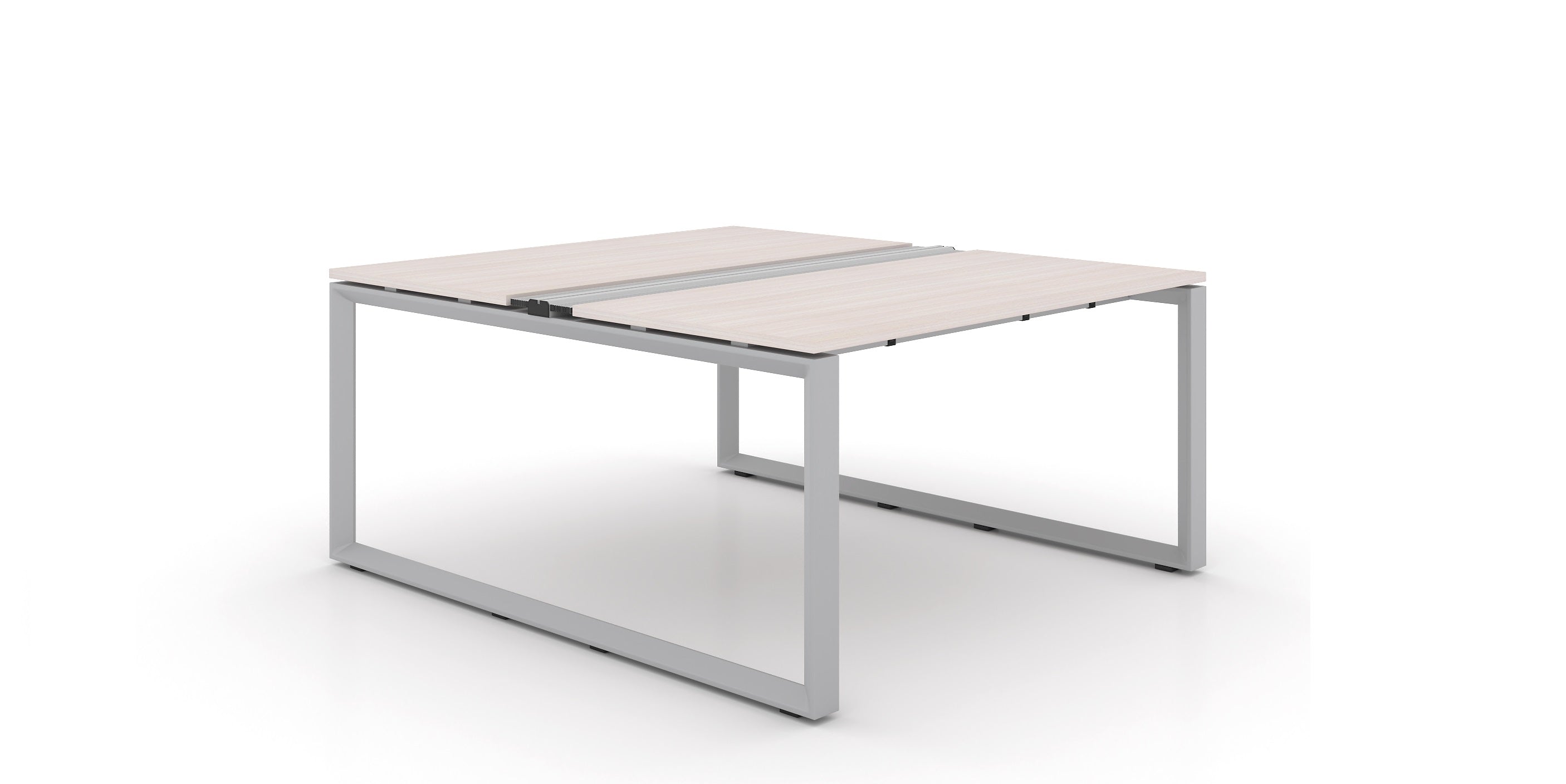 Veloce Double Station with Wire Management 57"x60"