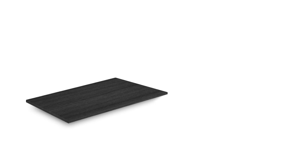 Laminate Top for Height Adjustable Desks 24"x42" Grigio