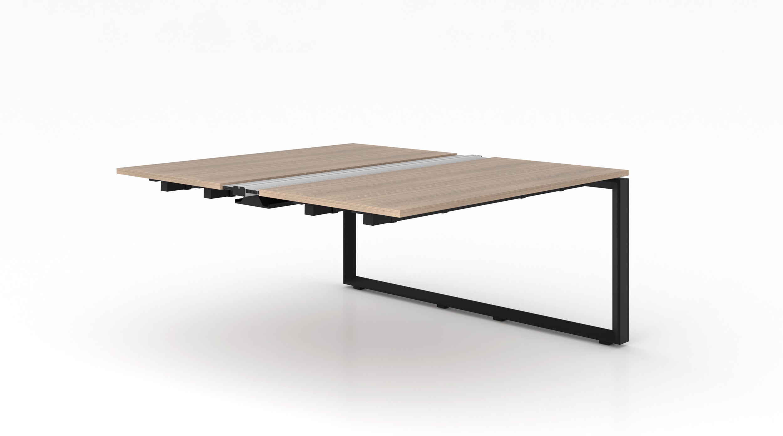 Veloce Double Station Add-On Extension with Wire Management 69"x66"