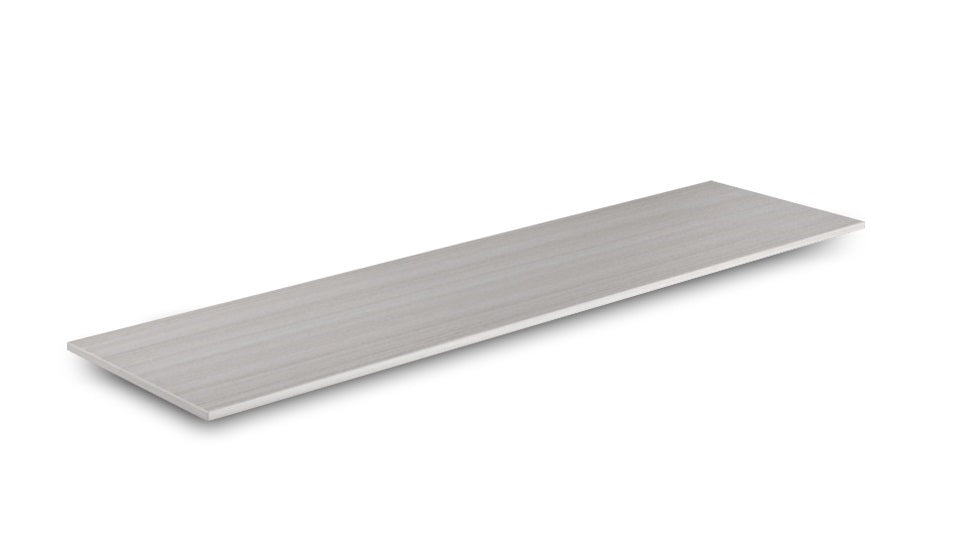 Laminate Top for Height Adjustable Desks 30"x72" Blanc de Gris