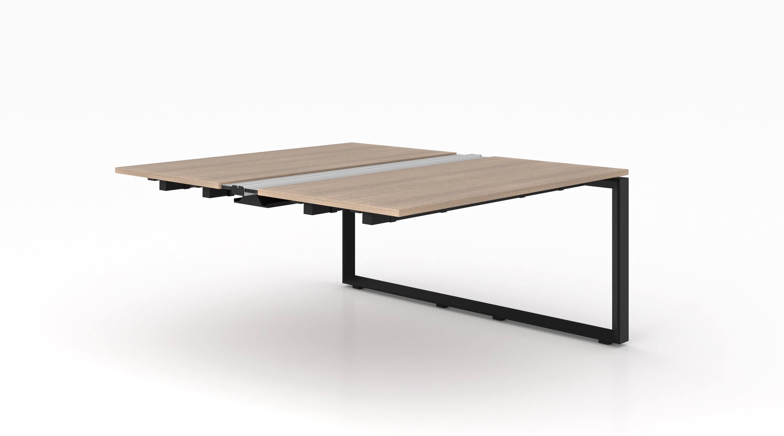 Veloce Double Station Add-On Extension with Wire Management 57"x66"