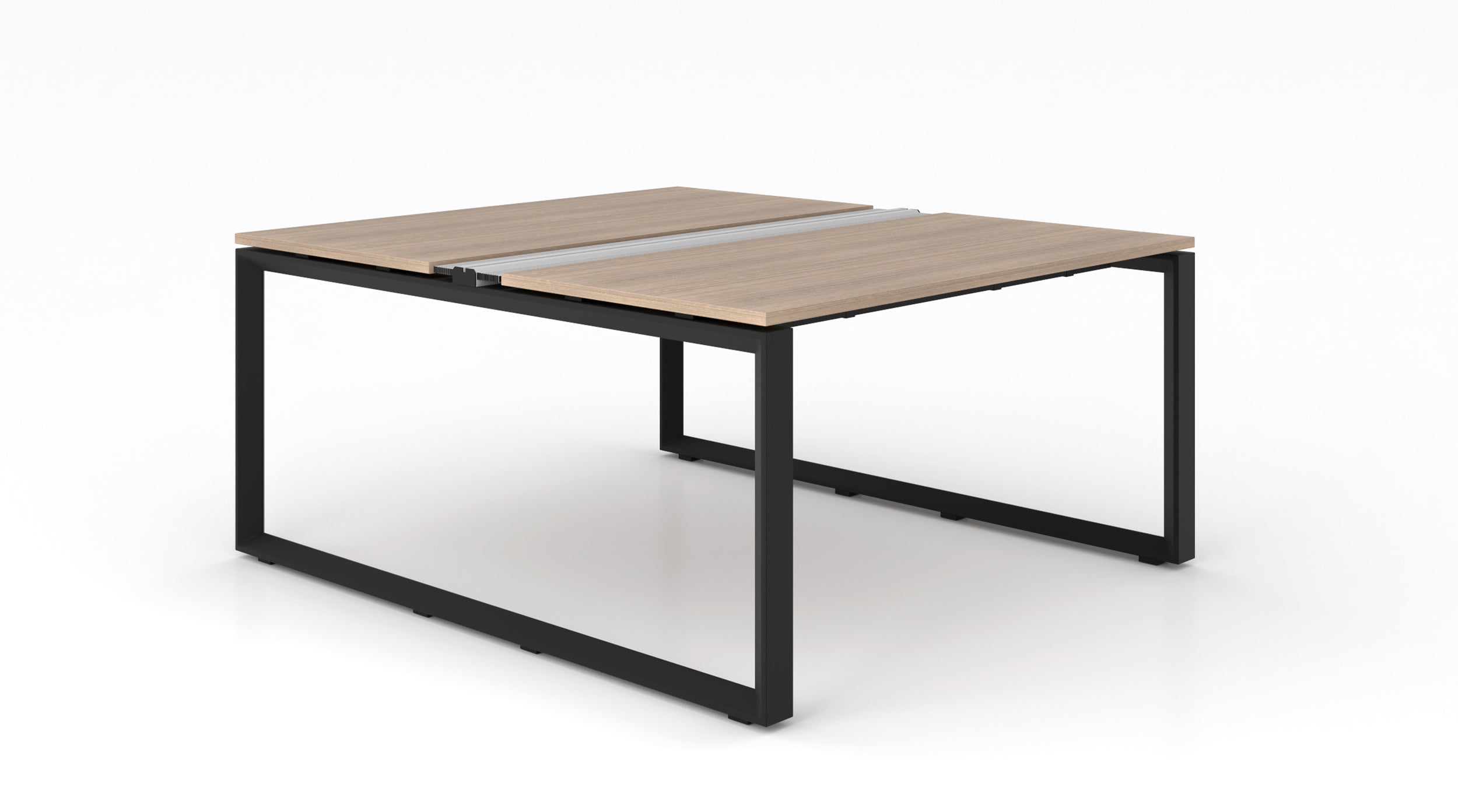 Veloce Double Station with Wire Management 57"x66"