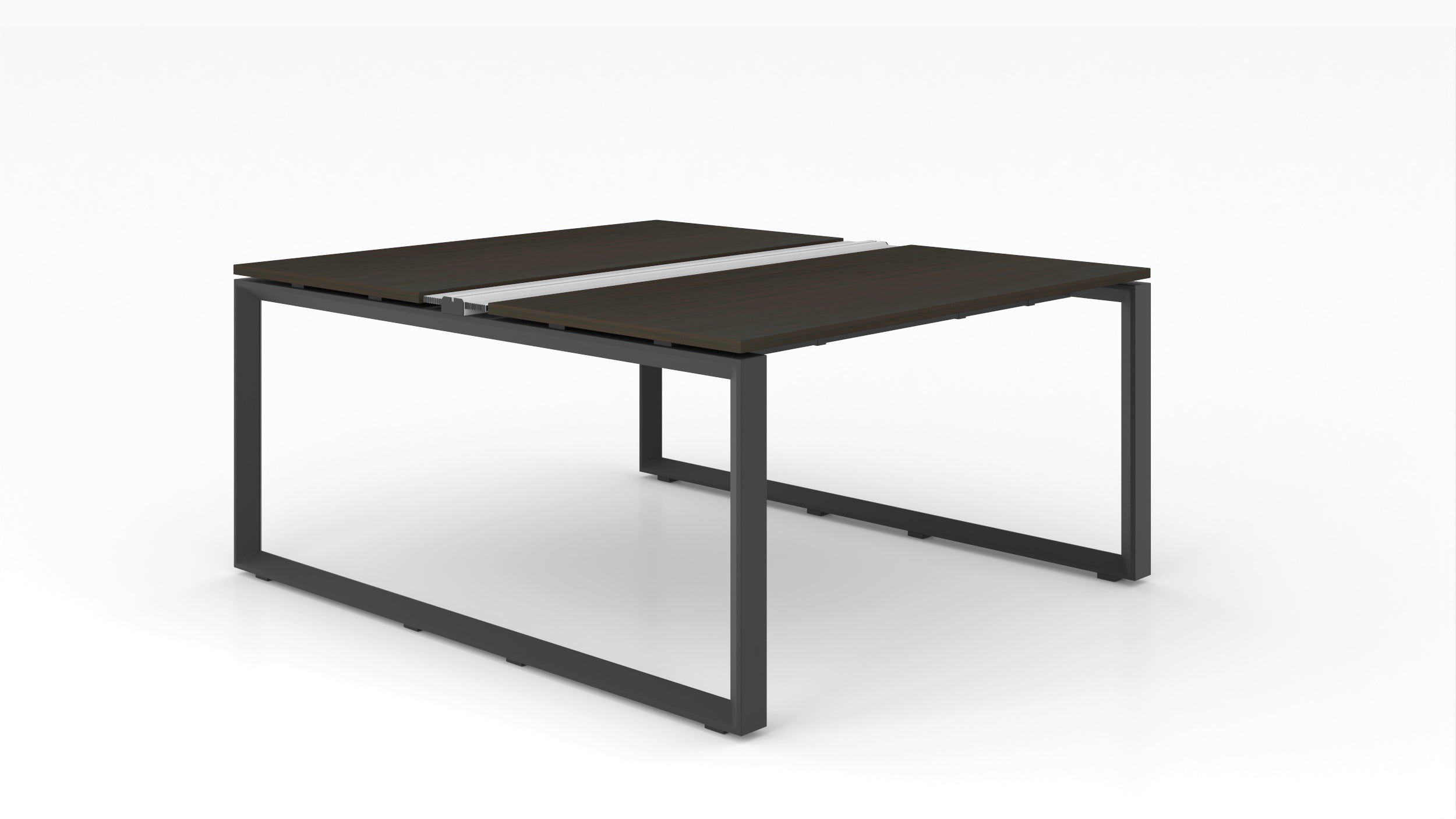 Veloce Double Station with Wire Management 57"x60"