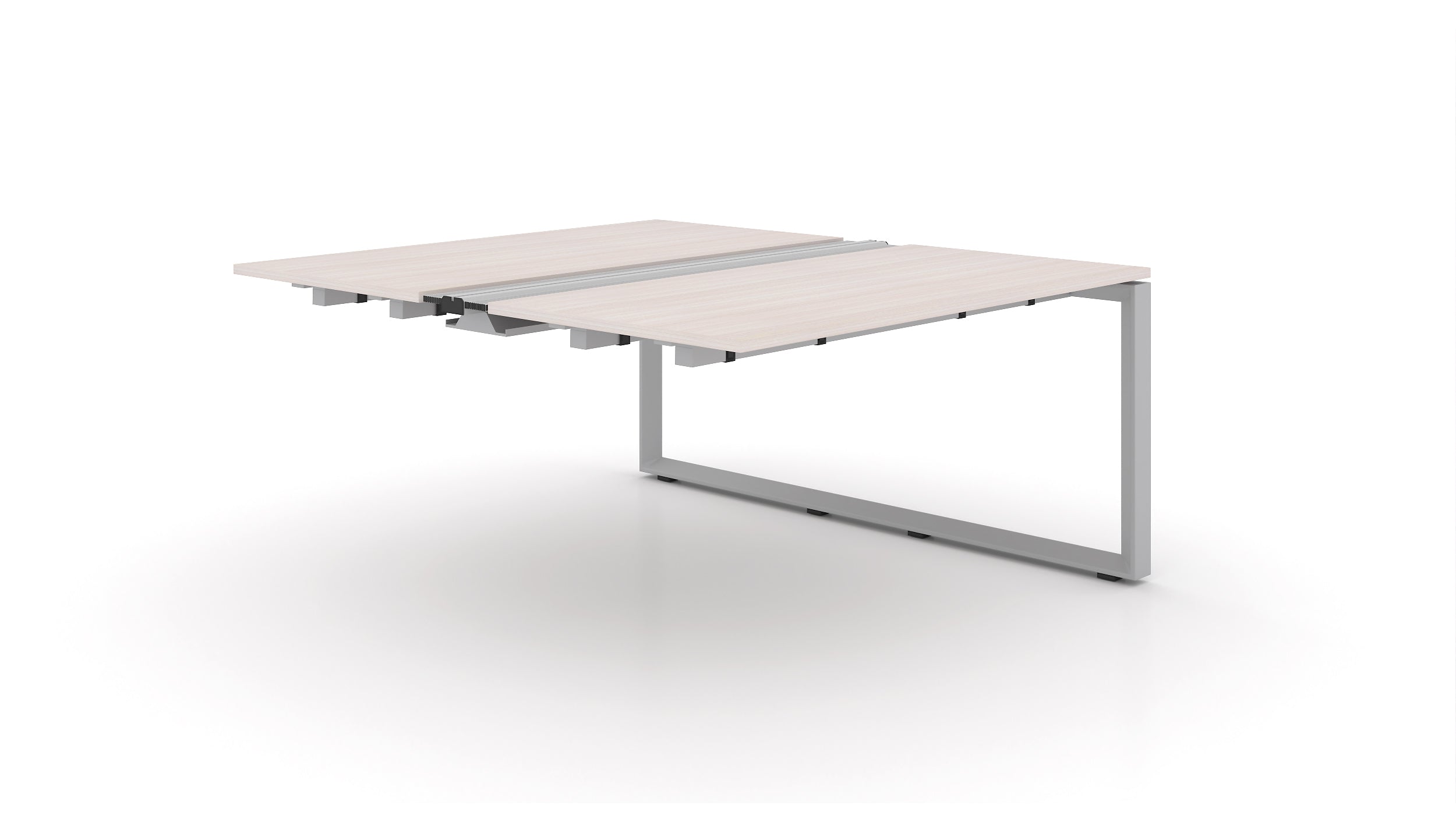 Veloce Double Station Add-On Extension with Wire Management 69"x60"