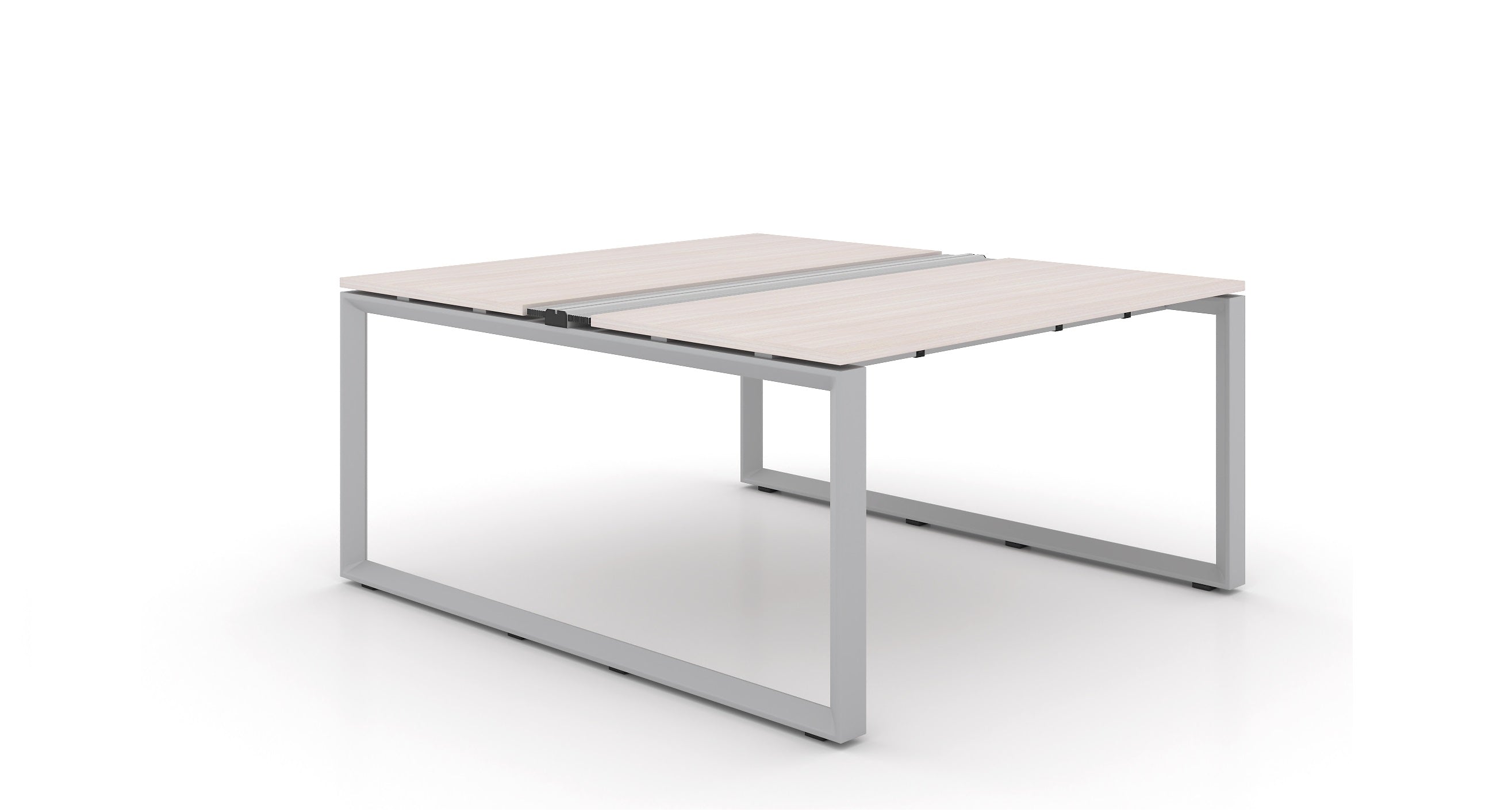 Veloce Double Station with Wire Management 69"x66"