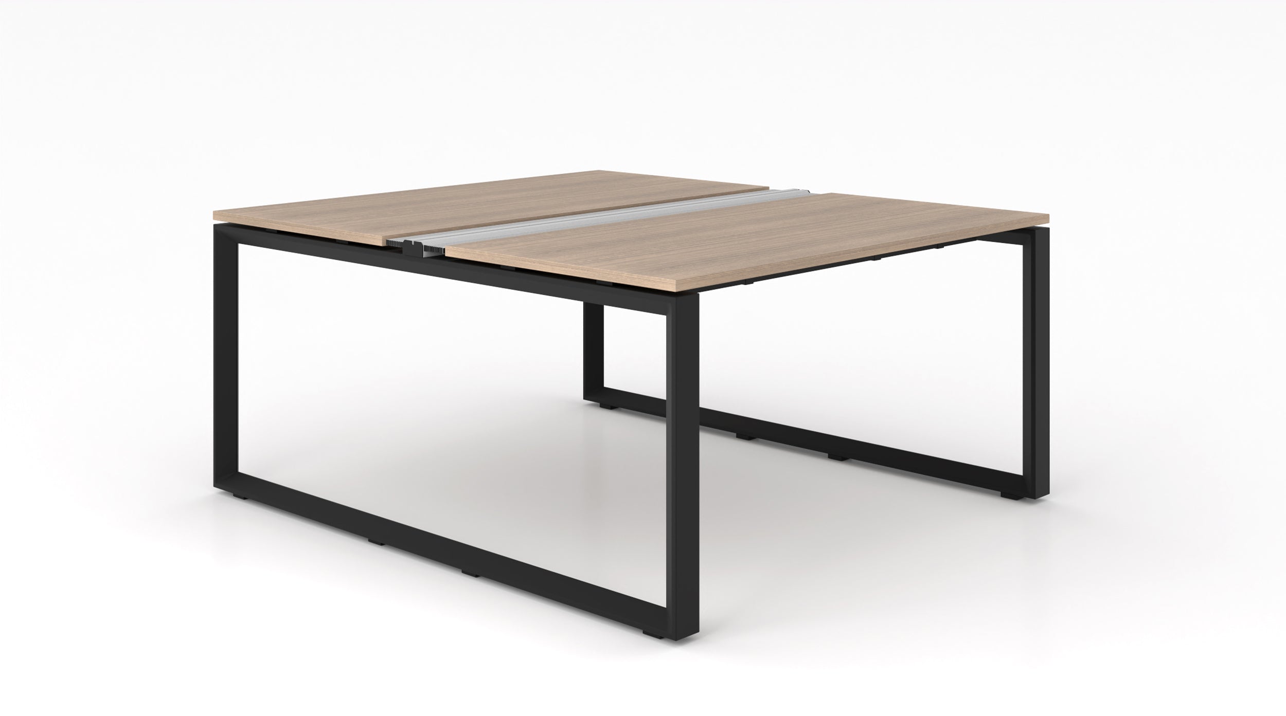 Veloce Double Station with Wire Management 69"x66"