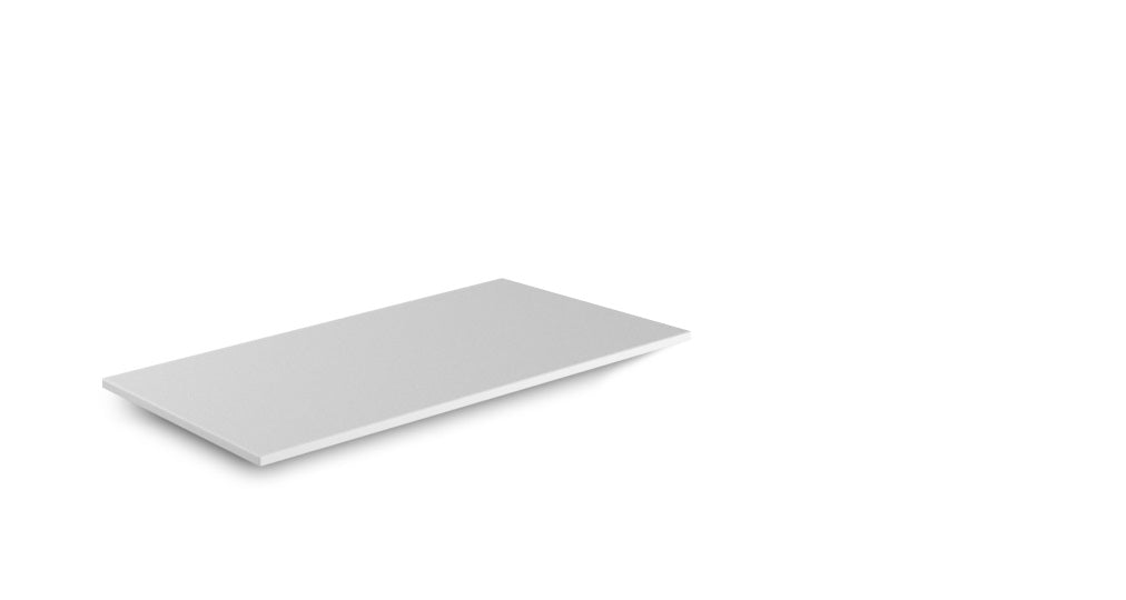 Laminate Top for Height Adjustable Desks 24"x48" Blanco